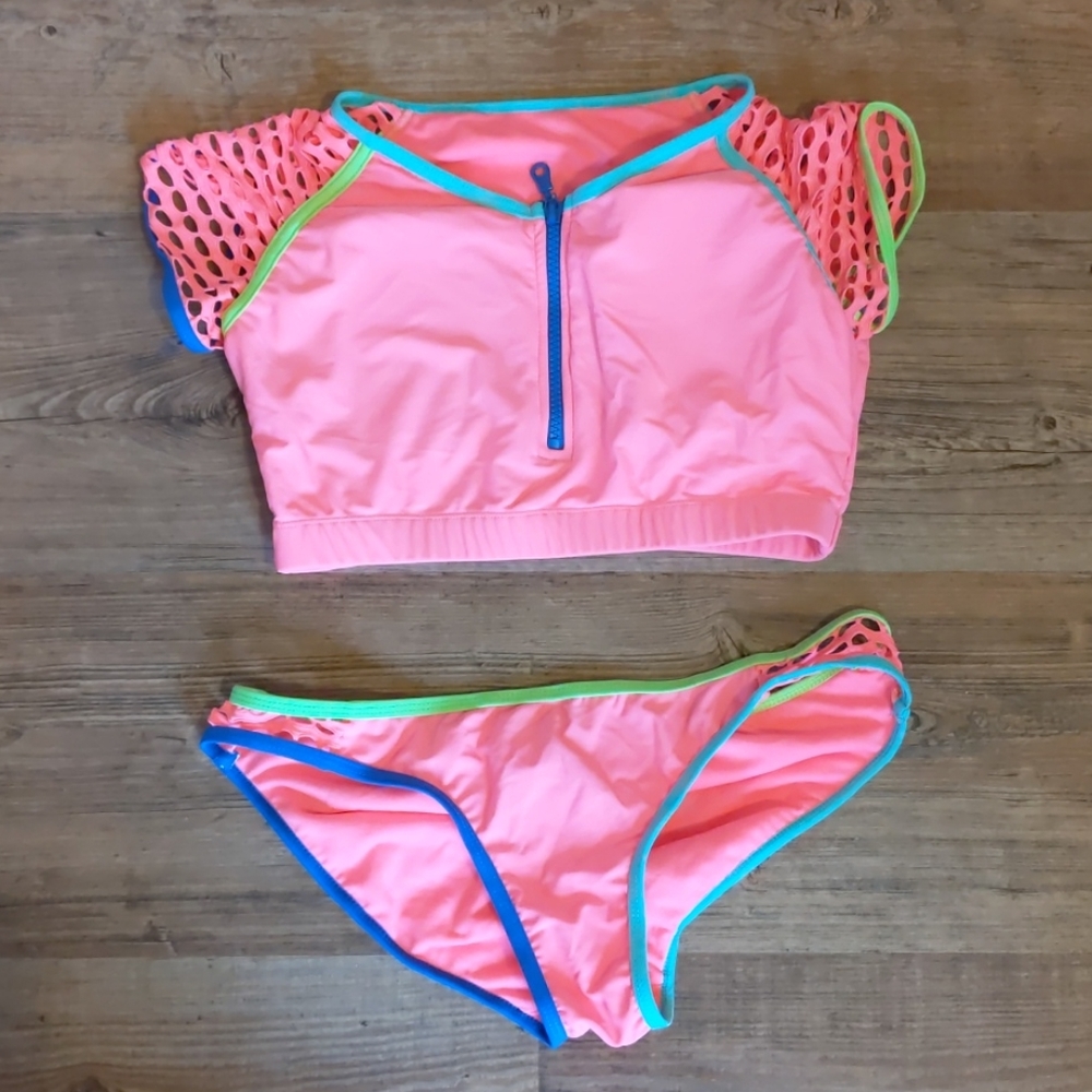 Neon Pink Swim Suit